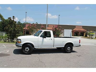 Fl f-250 rare 6 cylinder 4.9 with rare heavy duty 4 speed tran cold ac low low m