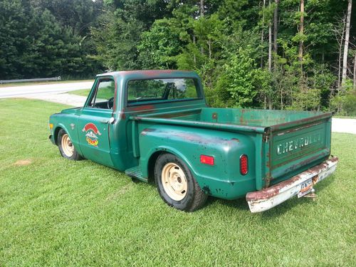 Buy used 1968 Chevy C10 truck rat rod pickup stepside old school NO RESERVE in Abbeville, South ...