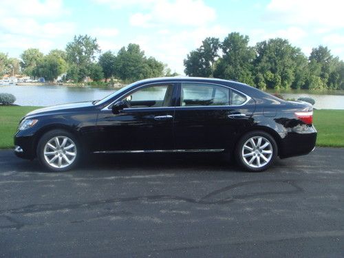 2007 lexus ls460l~immaculate~67,330 miles~black sapphire pearl~loaded~1 owner