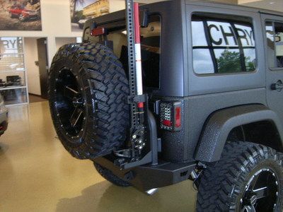 Rhino lined Jeep MUST SEE PICS lifted, light bars wench wheels loaded COOL black, US $62,995.00, image 39
