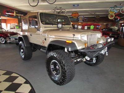 1994 jeep wrangler yj sahara pro comp lifted, 35" toyos