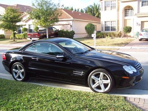 2005 mercedes-benz sl500 base convertible 2-door 5.0l