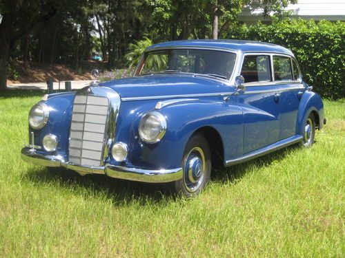 Mercedes benz mercedes classic antique vintage rare show 300 1952 restored benz