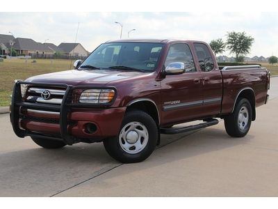 2003 toyota tundra v6,clean tx title,1 owner,rust free,77k miles