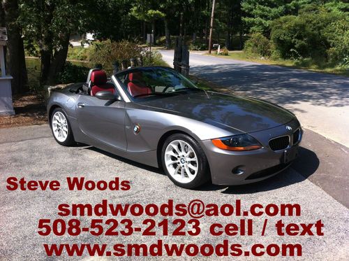 2003 bmw z4 2.5i convertible 5 speed manual remarkable shape