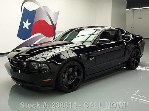 2012 ford mustang gt prem 5.0 6-spd leather brembo 24k! texas direct auto