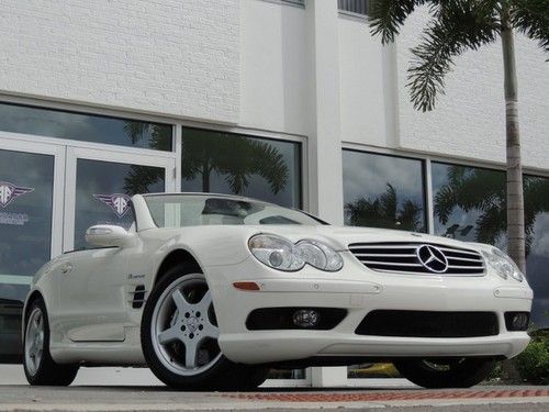 Garage kept amg sl55 white on ash with keyless go low miles look!!
