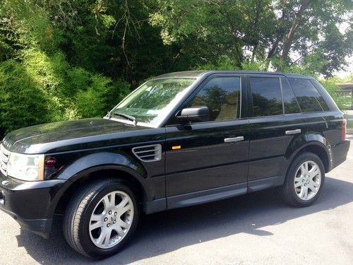 Buy Used 2006 Range Rover Sport Hse Black W Camel Interior