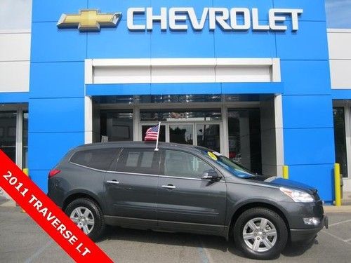Lt gray v6 awd 40k captain chairs sunroof bluetooth xm cruise control clean suv