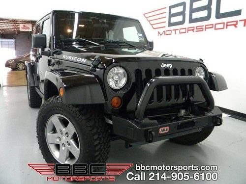 2012 jeep wrangler unlimited rubicon 4x4 hard top 1owner clear carfax