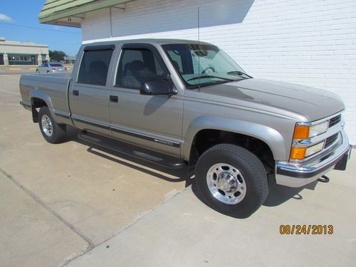 2000 chevrolet c/k crewcab, 2500, 4x4, texas, low low miles, mint condition