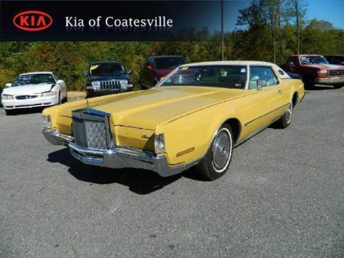 1972 lincoln mark iv base 7.5l, great shape, 2 owner, beautiful car