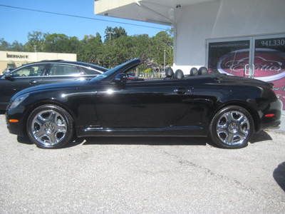 Cabriolet sc430 blk/blk, every option! clean carfax, immaculate condtion!