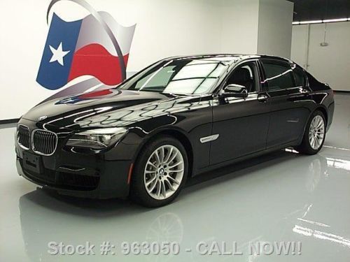 2012 bmw 750li twin turbo sunroof nav rear cam 19&#039;s 21k texas direct auto