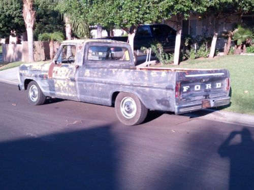 1969 ford f-100 ratrod, shop-truck styleside, 6cyl, 3speed