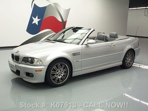 2004 bmw m3 convertible htd leather nav xenons only 50k texas direct auto