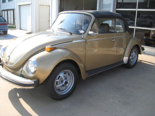 1974 volkswagen rare sun bug  convertible 2-door 1.6l