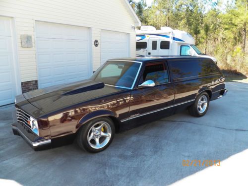 1978 pontiac lemans custom delivery wagon