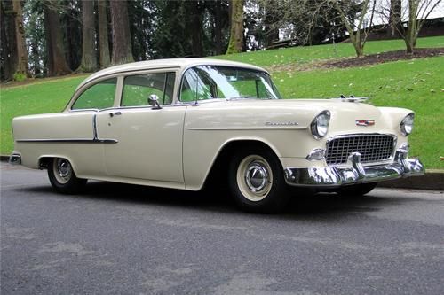 1955 chevrolet del ray mild custom - see it run! fabulous!