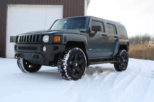 2006 hummer h3 rockstars adventure package 20&#034; wheels no reserve