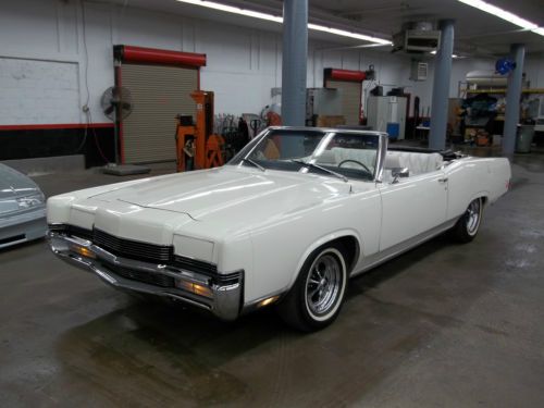 1969 mercury marquis convertible very rare low production 74065 miles looks good