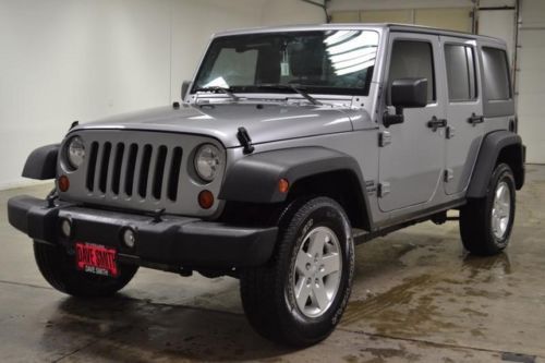 2013 silver 4wd hard top cloth auto ac cruise aux! we finance! call us today!!
