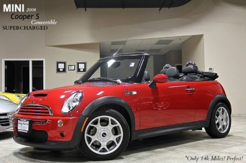 2008 mini cooper s convertible *only 14k miles* 6-speed manual supercharged wow$