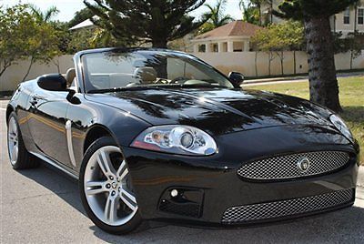 2009 jaguar xkr convertible - only 22,000 original miles - best color - florida