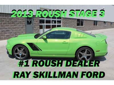 2013 13 rs3 roush stage 3 recaro tvs2300 supercharged 5.0 565hp 505tq boss seats