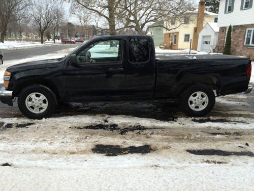 2004 gmc canyon sle extended cab, 4-door, 3.5l, salvage, damaged, chevy colorado