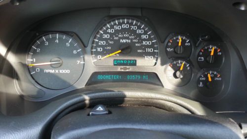 Chevrolet trailblazer loaded north face edition original owner  83,500 miles