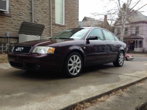 2004 audi a6 quattro 265hp 2.7l  v6 bi-turbo s-line!