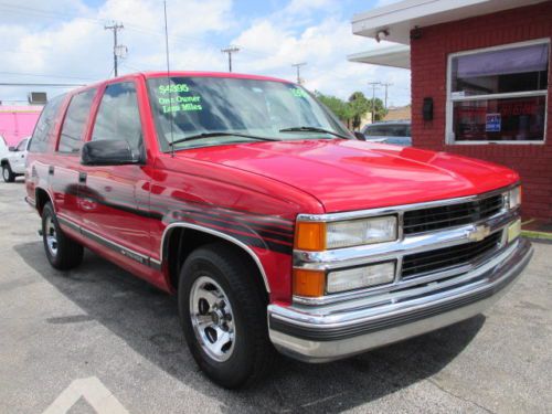 1999 tahoe ls one owner fla government owned low miles all original