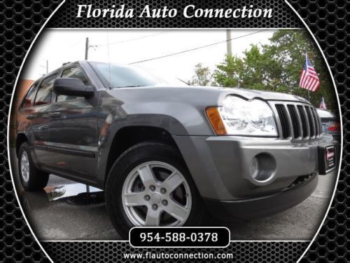 07 jeep grand cherokee laredo v6 4wd leather sunroof 4x4 1-owner clean carfax