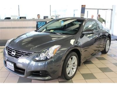 2010 nissan altima 2.5 s coupe 2.5l 4 cylinder 1 owner clean carfax smoke free!