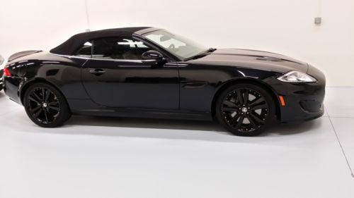 2012 jaguar xkr conv, black pack, 13000 mi, clean carfax, loaded &amp; 510 hp fun!