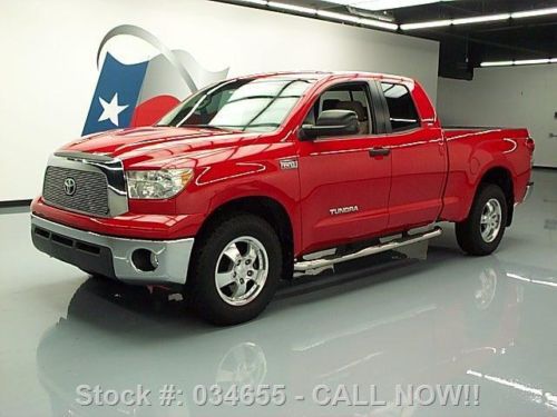 2008 toyota tundra double cab side steps bedliner 47k! texas direct auto