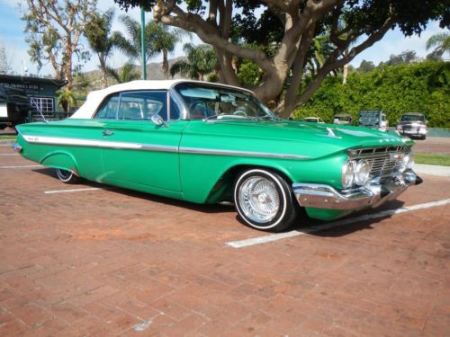 1961 chevy impala convertible $150k spent paul pierce frame off