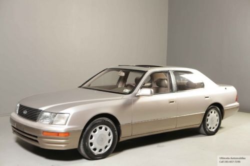 1995 lexus ls400 4.0l v8 1owner leather alloys sunroof wood nakamichi sound syst