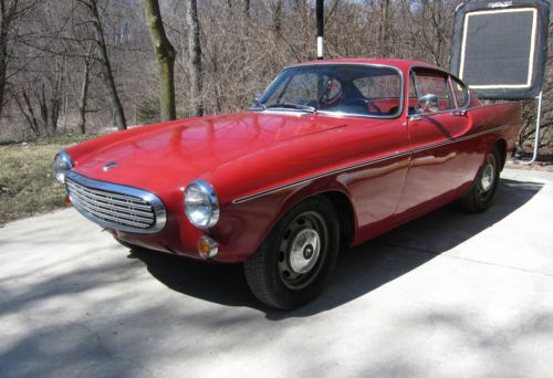 1967 volvo p1800e - red, runs great, fun driver&#039;s car