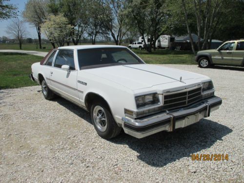 1978 buick lesabre custom coupe 2-door 5.7l