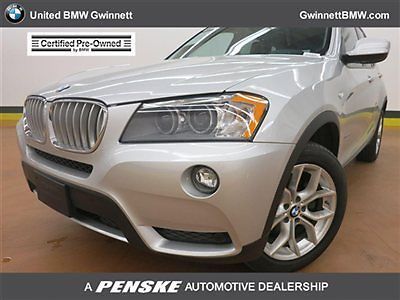 Xdrive28i low miles 4 dr suv automatic gasoline 2.0l 4 cyl engine silver