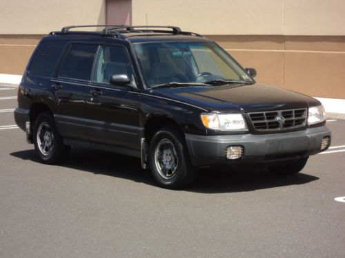 1999 subaru forester l awd one owner non smoker low miles must sell no reserve!