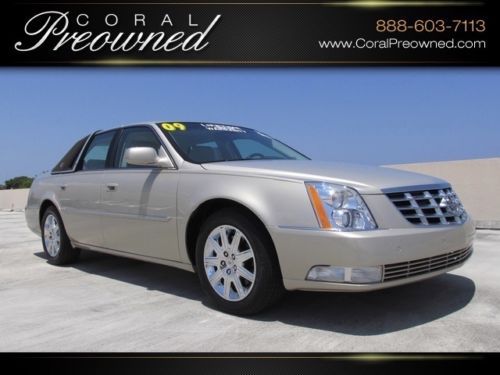 09 dts luxury sedan 1 owner florida deville cts low miles powertrain warranty