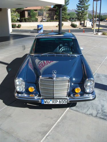 1972 mercedes-benz 280 se great overhauled condition must see for sale by owner!