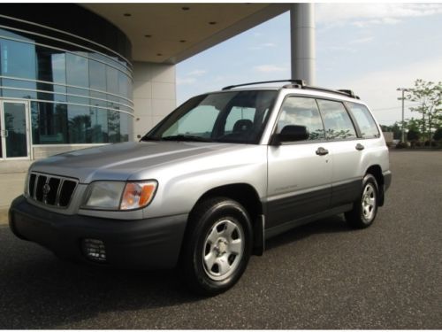 2002 subaru forester l awd 1 owner low miles dealer serviced super clean