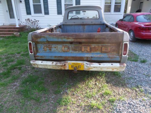 1966 Ford f100 twin i beam for sale