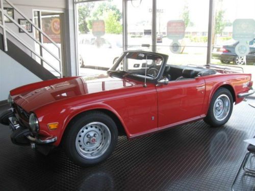 1975 triumph tr6 roadster!!!  florida transplant!!!  this is the one!!!