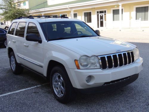 2007 jeep grand cherokee limited 3.0 turbodiesel 1 owner florida car clear title