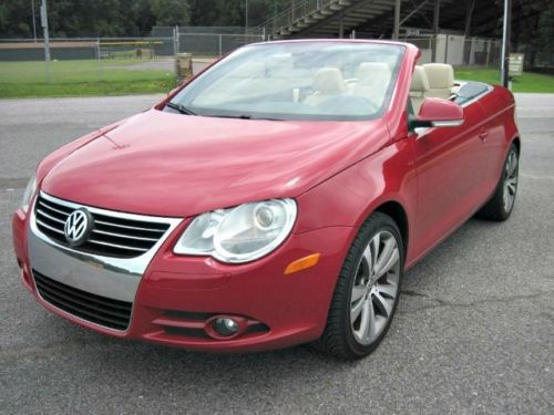 3.2 l v6 red convertible vr6 loaded dvd